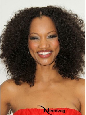 Great 14 inch Shoulder Length Kinky Wigs For Black Women