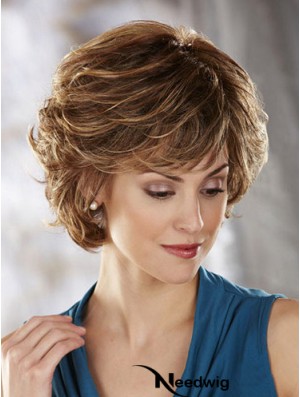 Wavy Auburn Fabulous Short Classic Wigs