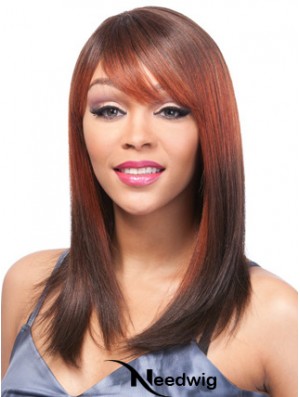 16 inch Ombre/2 Tone Lace Front Wigs For Black Women